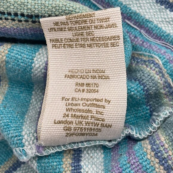 Free People New Romantics Ocean Bree Beaded Striped Tapestry Sleeveless Mini 6 - Picture 8 of 9